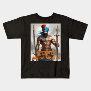 Guru Gobind Singh Ji Kids T-Shirt